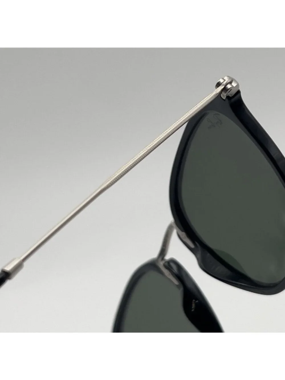 Ray-Ban RB2448-N 901 Sunglasses Frames Horn Rim Black Silver 51 21-150 Case